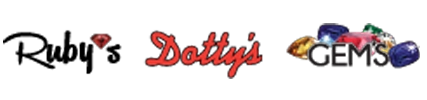 Ruby's Dotty's Gems logo
