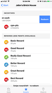 View available offers and rewards View Electronic Loyalty Cards