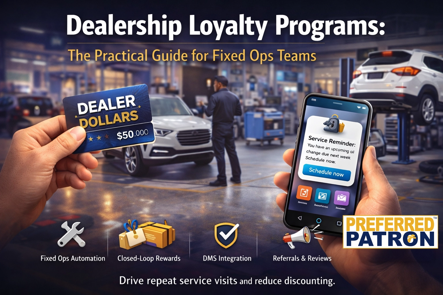 Dealership Loyalty Programs: The Practical Guide for Fixed Ops Teams | Preferred Patron