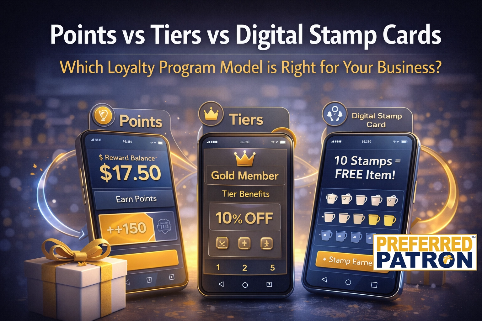 Points vs Tiers vs Stamps: Which Loyalty Program Model Is Right for Your Business?