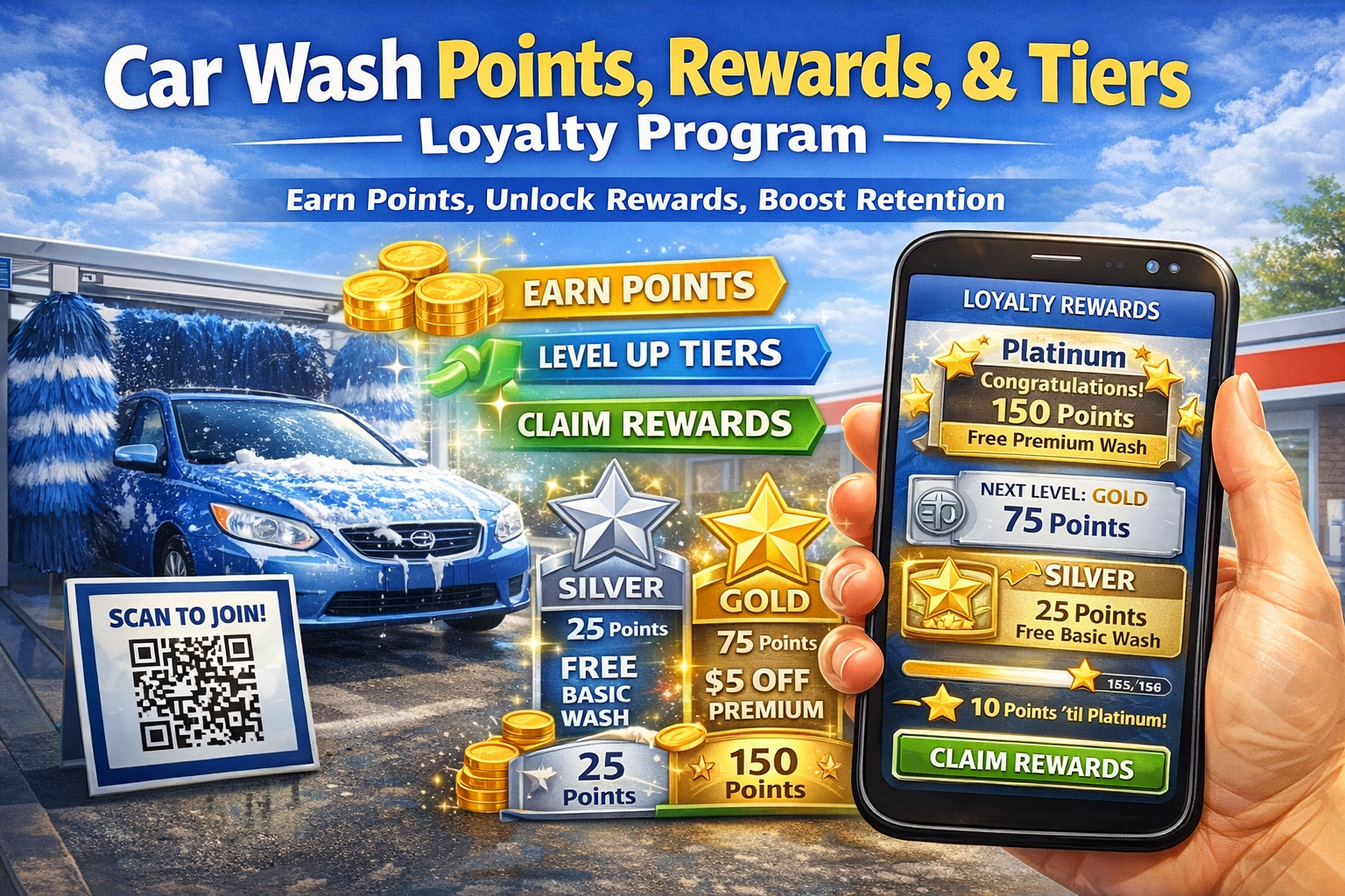 Car Wash Points & Rewards — Use Case
