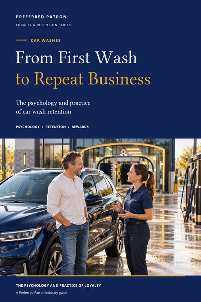 Book cover: From First Wash to Repeat Business